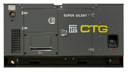 Дизельный генератор CTG 330SD в кожухе