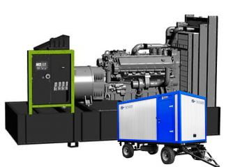 Дизельный генератор Pramac GSW 570 M 400V