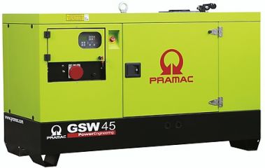 Дизельный генератор Pramac GSW 45 P 220V
