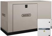 Газовый генератор Gazvolt 250T33 в кожухе с АВР