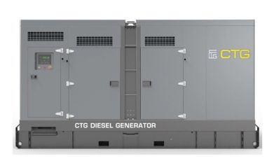 Дизельный генератор CTG 165C в кожухе