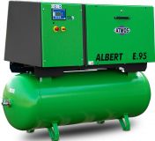 Винтовой компрессор Atmos Albert E 95-10 Pr с ресивером