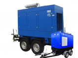 ССМ ЭД-60-Т400-1РКМ2 (Marelli) в шумозащитном кожухе на шасси