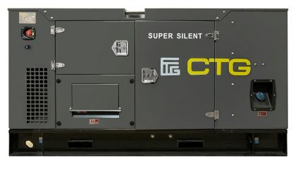 Дизельный генератор CTG 825SD в кожухе с АВР