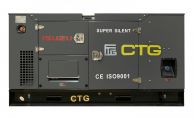Дизельный генератор CTG 28IS-M в кожухе