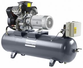 Поршневой компрессор Atlas Copco LE 10-10 Receiver Mounted Unsilenced