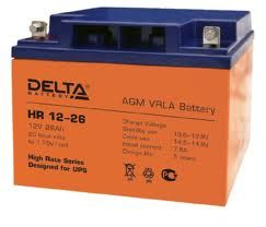 Аккумулятор для ИБП DELTA HR 12-26