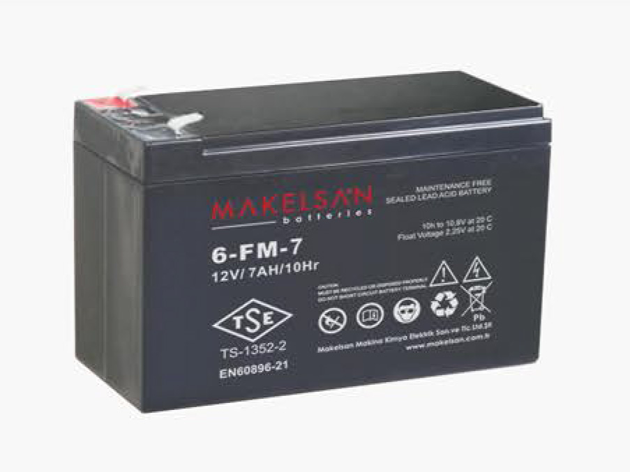 Аккумулятор для ИБП Makelsan 6-FM-7 - 12v 7ah